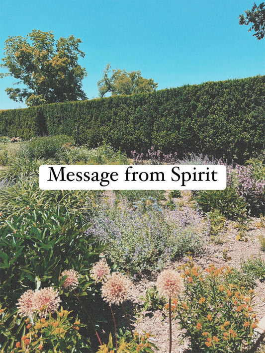 Same Day Message from Spirit